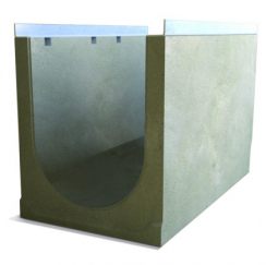 Лоток водоотводный бетонный NDB-M 400 №0/1