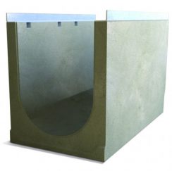 Лоток водоотводный бетонный NDB-M 400 №5/0